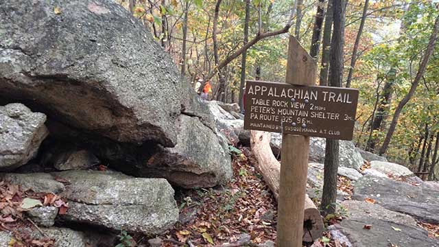 AT on 225 at Peter’s Mountain